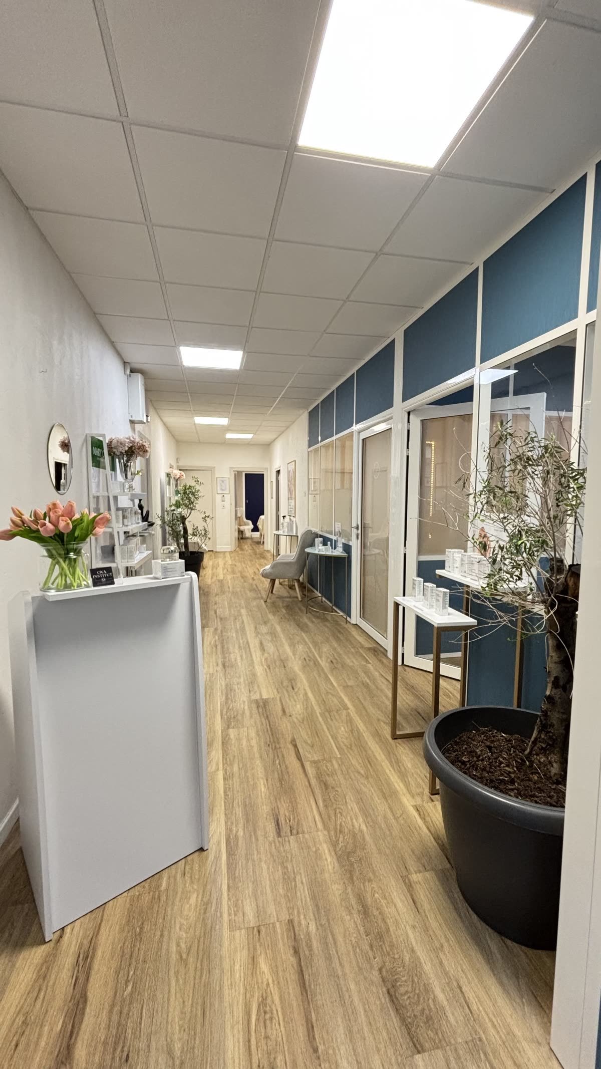 Application d'un masque lors d'un soin visage personnalisé à OVA Institut, Thiers 63300